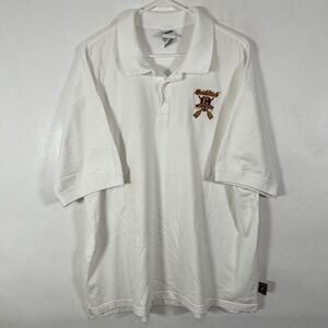 Vintage 2001 Harry Potter Warner Brothers Polo Shirt Men XL Gryffindor Quidditch